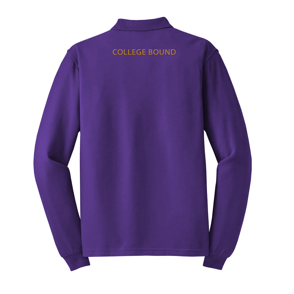 Elem & Middle School Long Sleeve Polo