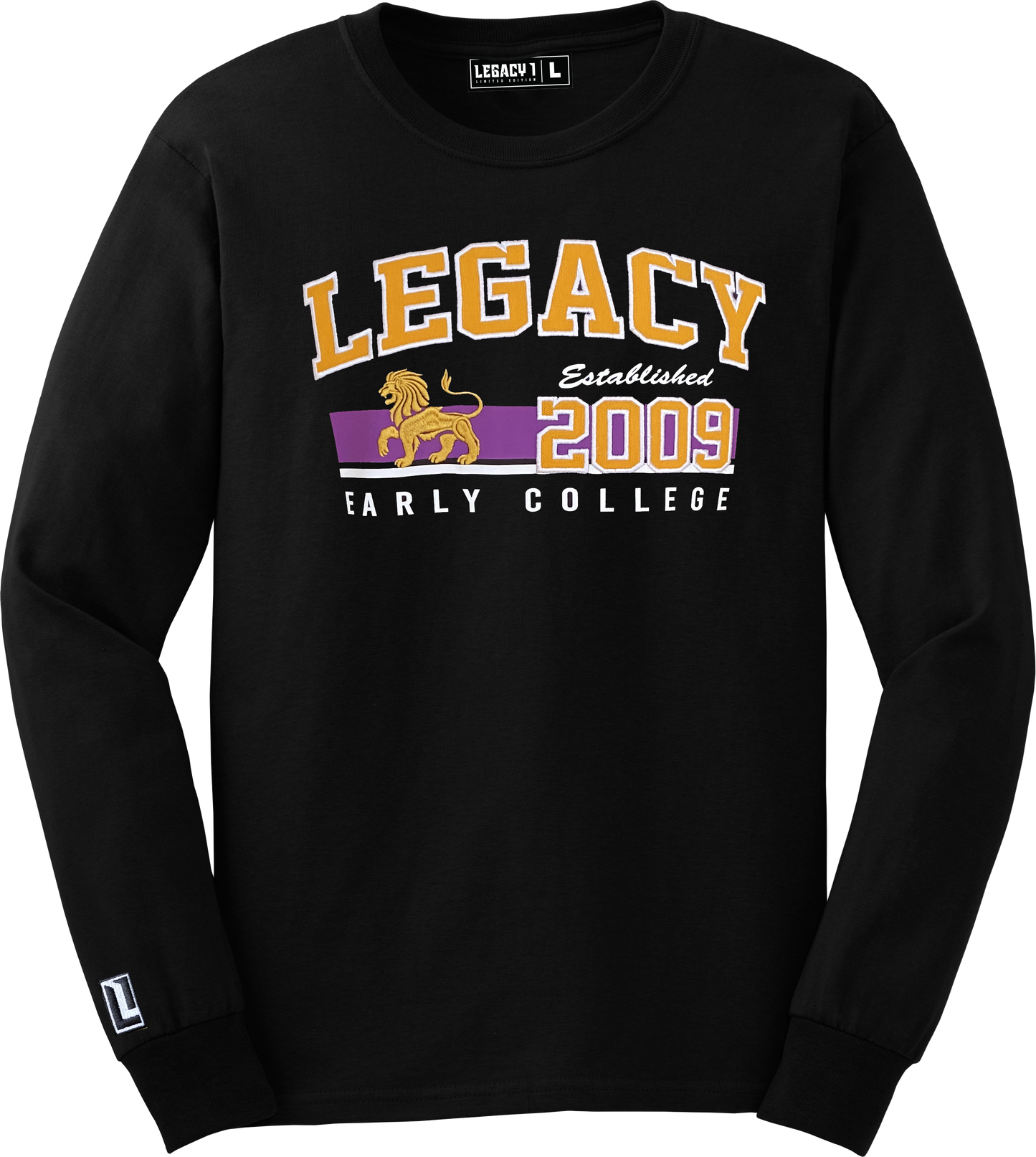 Long Sleeve Applique Tee Shirts
