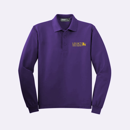4K Youth Polo LONG SLEEVE
